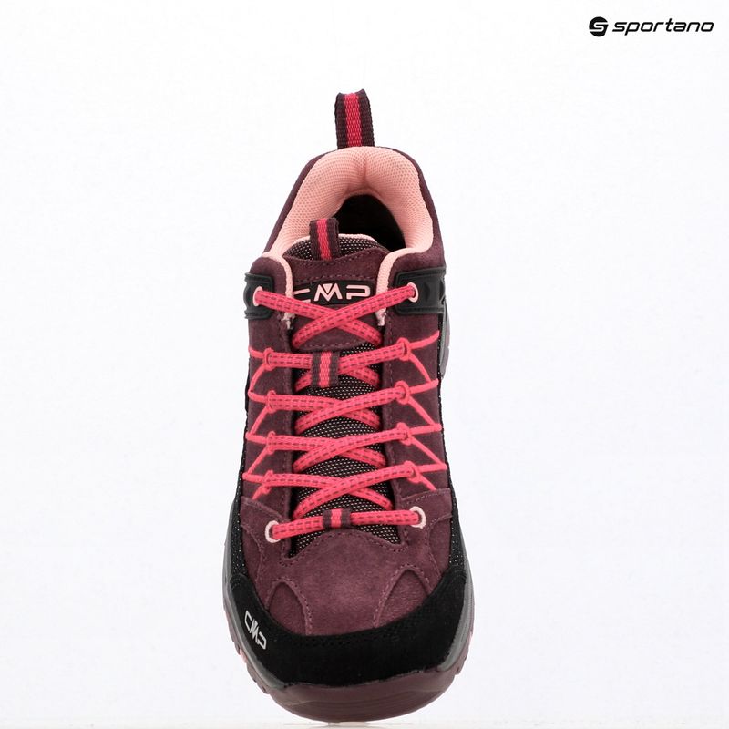 Detské trekingové topánky CMP Rigel Low Wp plum/peach 9