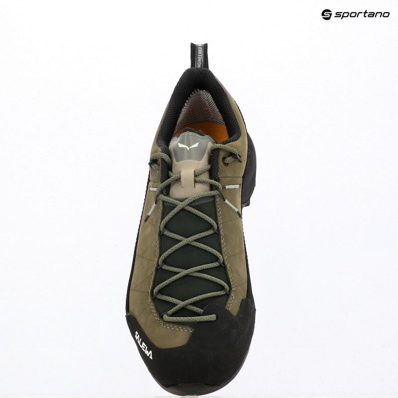Pánske nástupové topánky Salewa Wildfire Leather 2 GTX faded green/black 19