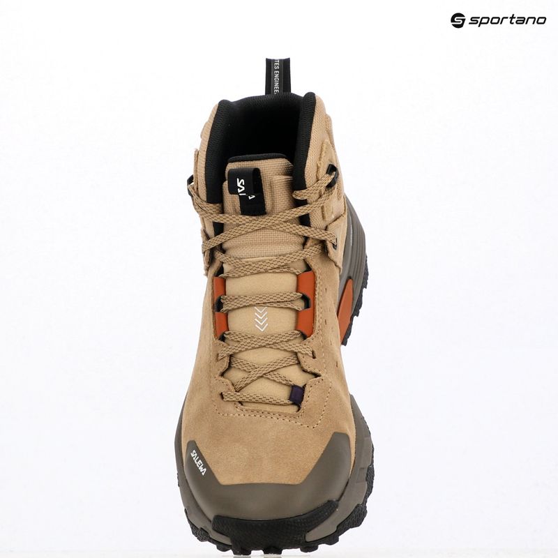 Pánske trekingové topánky Salewa Pedroc 2 Leather Mid PTX quicksand/bungee cord 9
