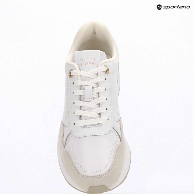 Dámske topánky Tommy Hilfiger Monogram Runner white 9