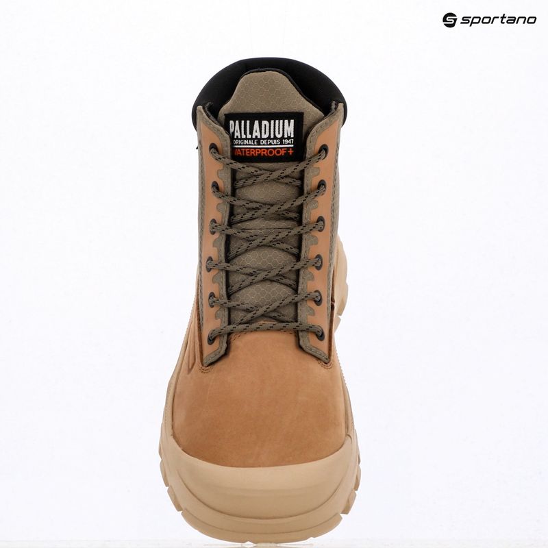 Pánske topánky Palladium Pallarider SC WP+ dusky green/brown 9