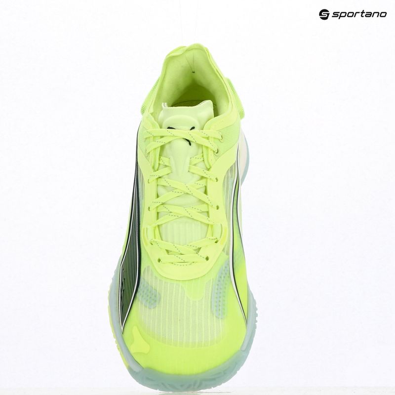 Topánky PUMA Accelerate NITRO SQD 4 puma fizzy light/green terrain/puma white/puma silver 9