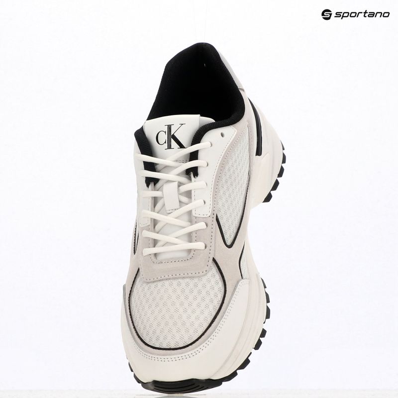 Pánske topánky Calvin Klein YM0YM01379 Hike Runner Mesh MIX bright white/black 9
