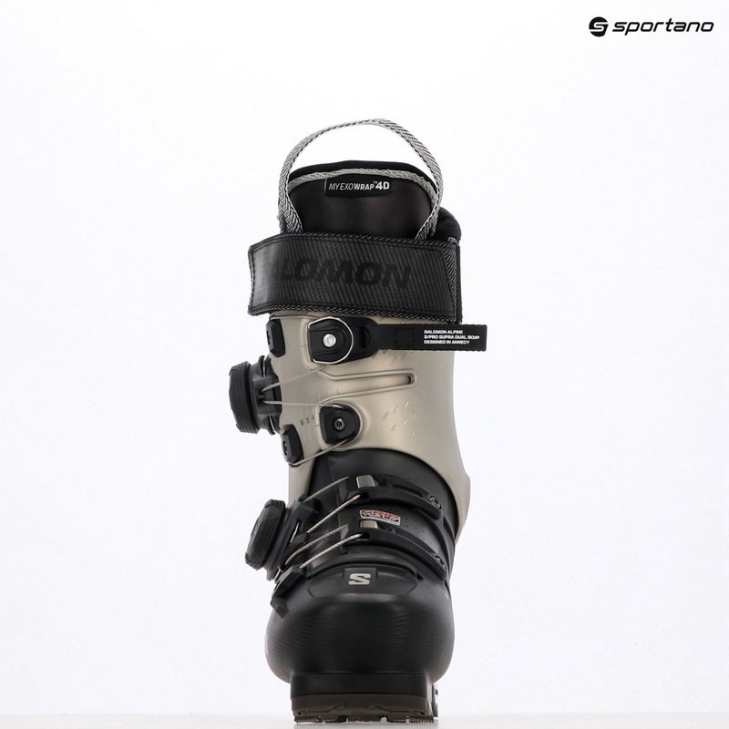 Dámske lyžiarske topánky Salomon S/PRO Supra Dual Boa 105 W GW black/light bronz metallic/black 8