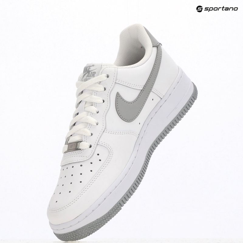 Pánske topánky Nike Air Force 1 '07 white/white/light smoke grey 11