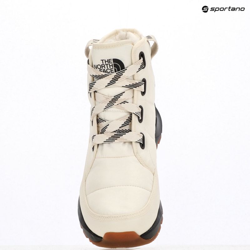 Dámske snehule The North Face Thermoball Lace Up Luxe Wp gardenia white/black 10