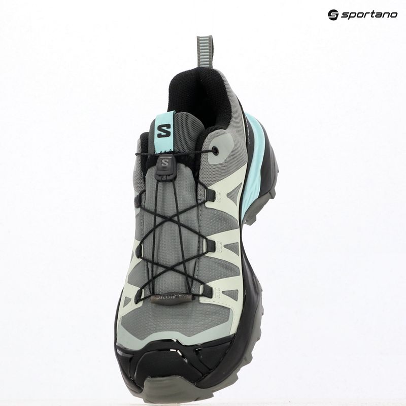 Dámske trekové topánky Salomon X Ultra 360 GTX Sedona sage/black/sea foam 11