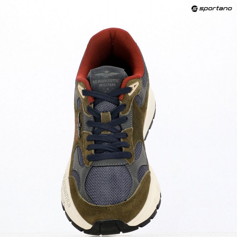 Pánske topánky Topánky Aeronautica Militare 252SC0318UCT04248 military green/navy blue 9