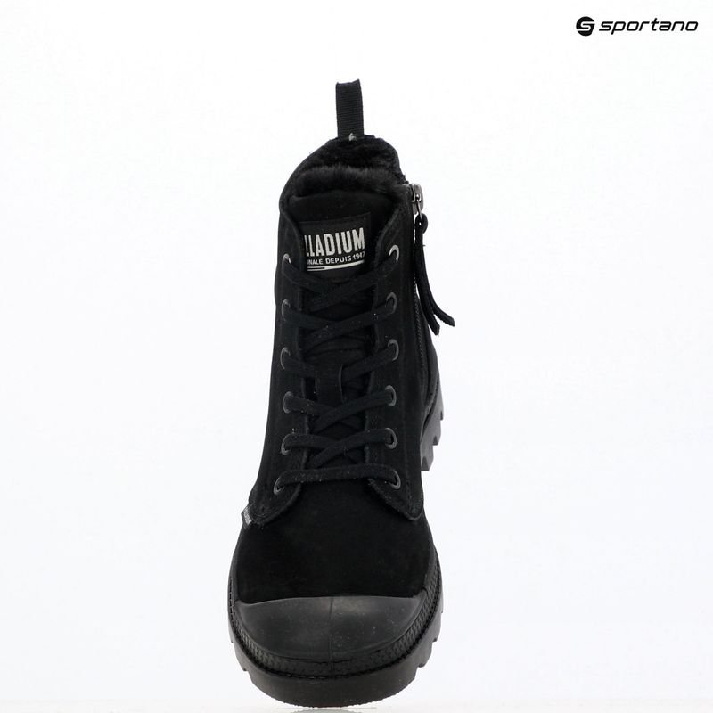 Dámske topánky Palladium Pampa Hi Zip WL black/black 9