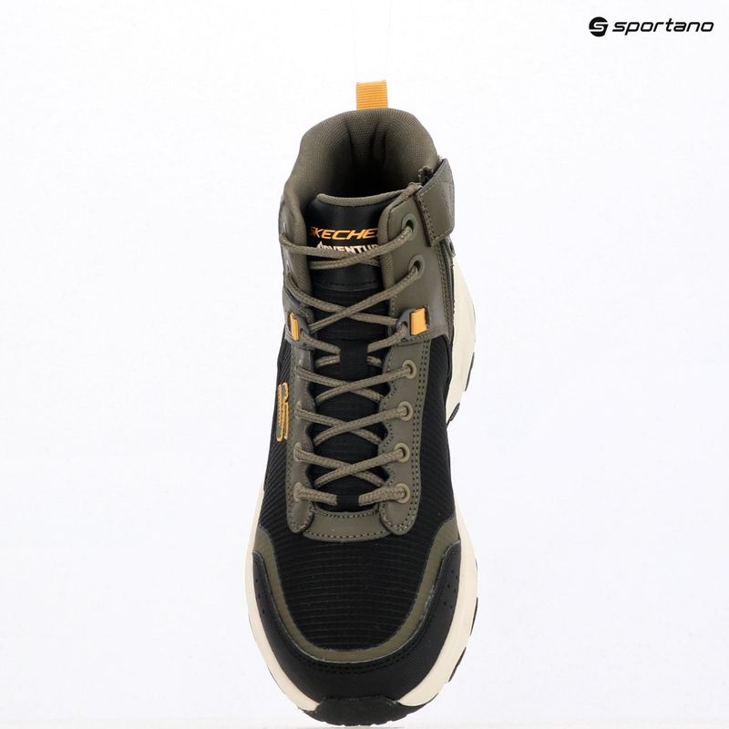 Pánske topánky SKECHERS Hillcrest 2.0 Woodrock Peak olive/black 9