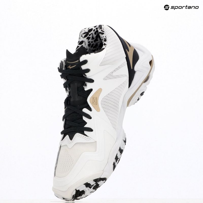 Volejbalové topánky Mizuno Wave Lightning Z8 Mid white/black/gold 15