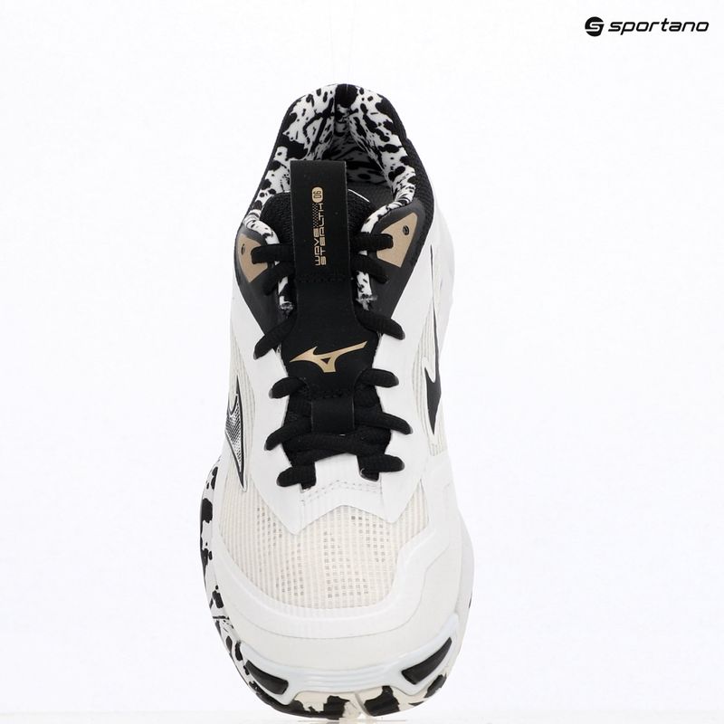 Halové topánky  Mizuno Wave Stealth 6 white/black/ge gold 15