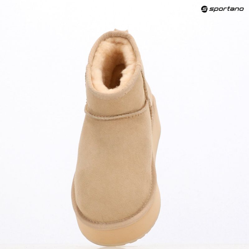 Dámske snehule EMU Australia Stinger Micro Flatform 2.0 macadamia 9