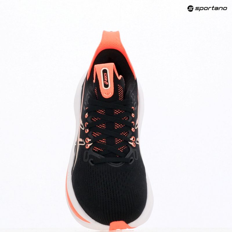 Dámska bežecká obuv ASICS Gel-Nimbus 28 black/pearl pink 16
