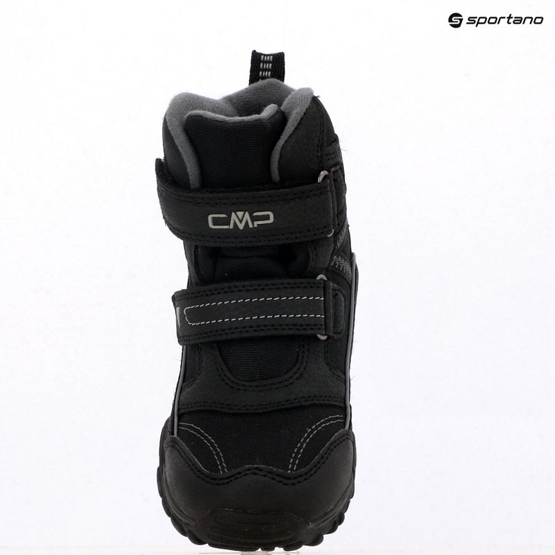 Detské snehule CMP Pyry Snowboots Wp black/titanium 9