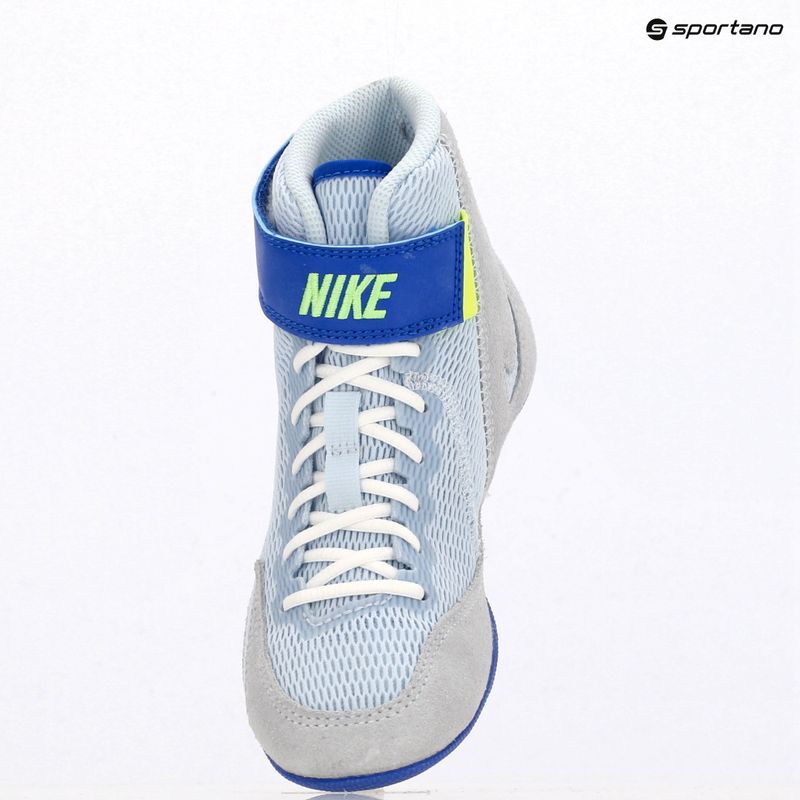 Detské zápasnícke topánky Nike Speedsweep VIII GS blue tint/hyper royal/lime blast/white 9