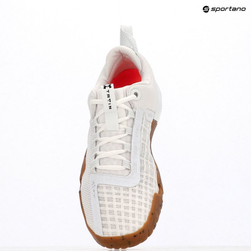 Muške trening cipele Under Armour TriBase Reign 6 white/distant gray/black 11