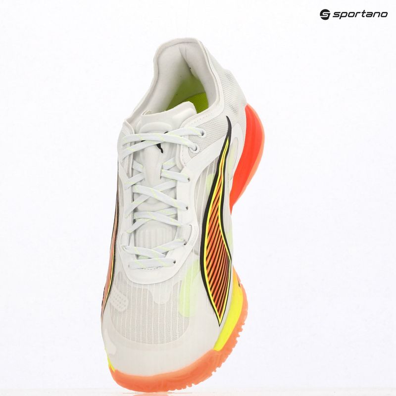 Hádzanárske topánky PUMA Accelerate Nitro SQD 4 Game On puma white/glowing red/ultra blue 16