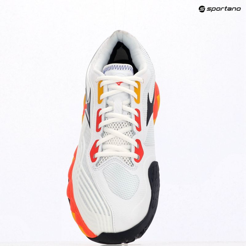 Tenisové topánky Mizuno Wave Enforce Tour 6 AC white/fiery coral 2/citrus 12