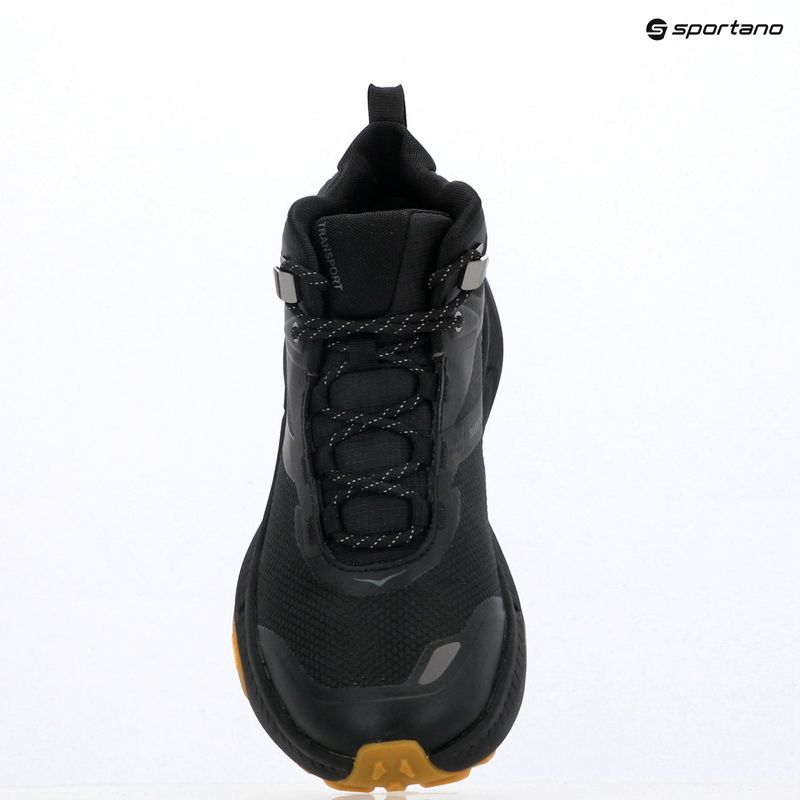 Pánske turistické topánky HOKA Transport Hike GTX black/black 17