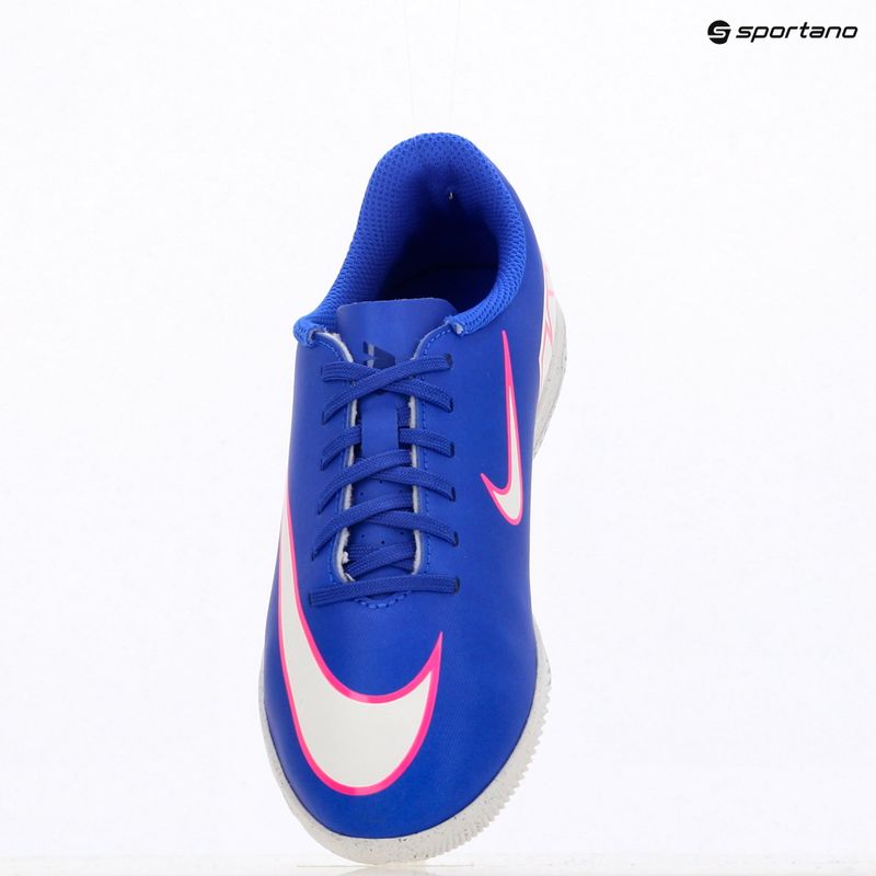 Detské futbalové kopačky Nike Mercurial Vapor 16 Club IC racer blue/white 12