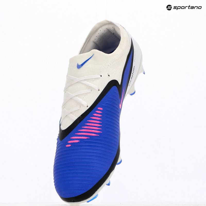 Pánske futbalové kopačky Nike Phantom 6 Low Pro FG racer blue/white/pink blast 12