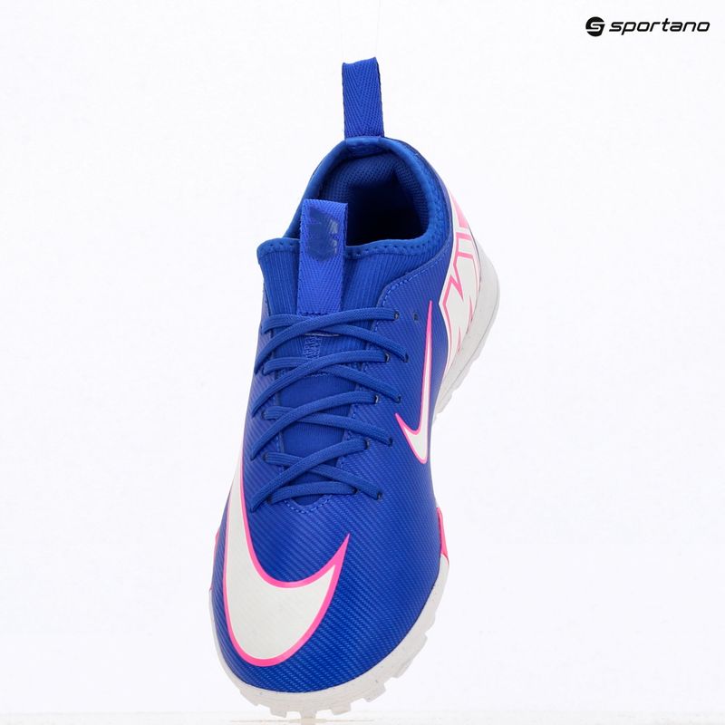 Detské futbalové kopačky Nike Mercurial Vapor 16 Academy TF racer blue/white 11