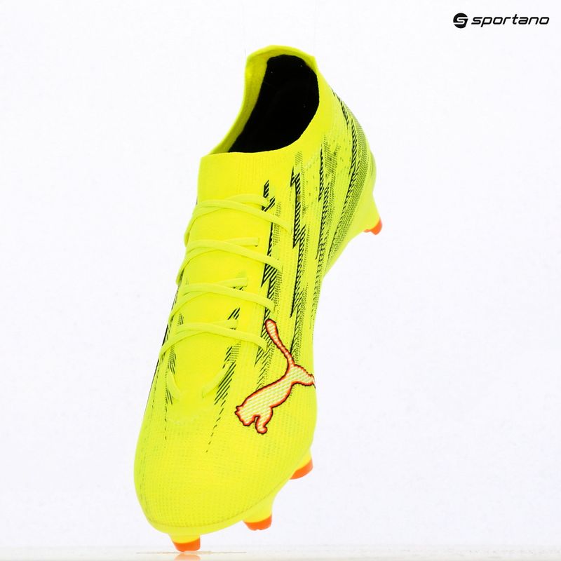 Futbalové kopačky PUMA Ultra 6 Pro FG/AG yellow alert/puma black/glowing red/lime squeeze 9