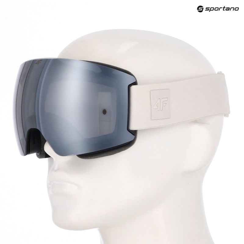 Lyžiarske okuliare 4F U063 white 7