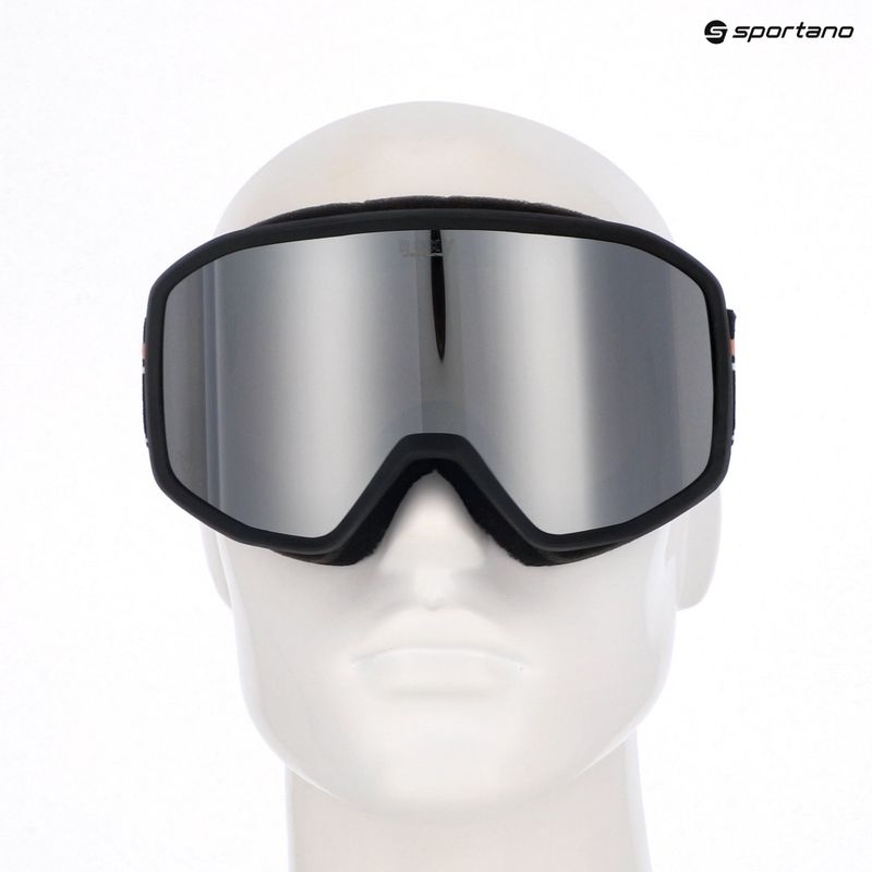 Dámske snowboardové okuliare ROXY Izzy black/clux ml silver 8
