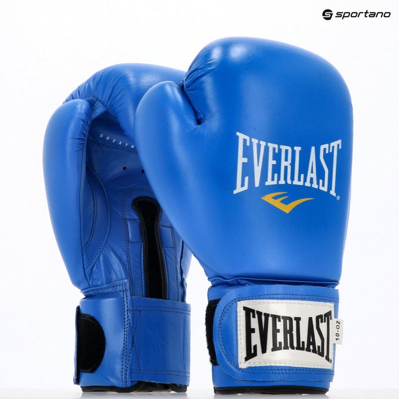 Boxerské rukavice Everlast USA modré 3