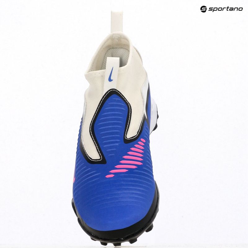 Detské futbalové kopačky Nike Phantom 6 High Academy TF racer blue/white/pink blast 11