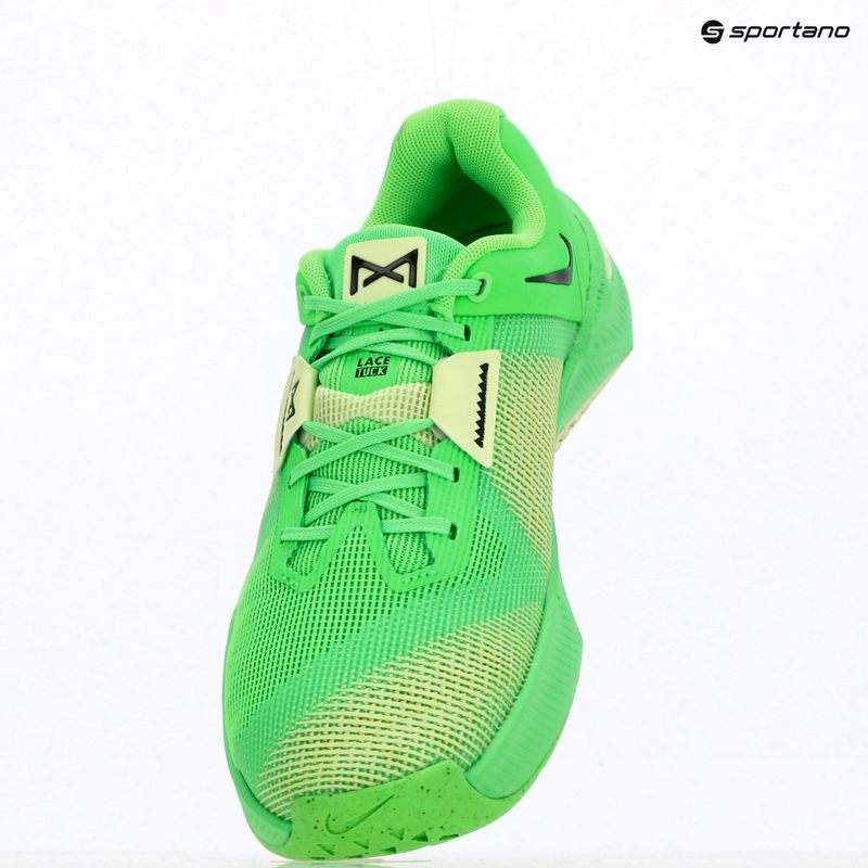Pánske topánky na vzpieranie Nike Metcon 10 green strike/light liquid lime/black 11