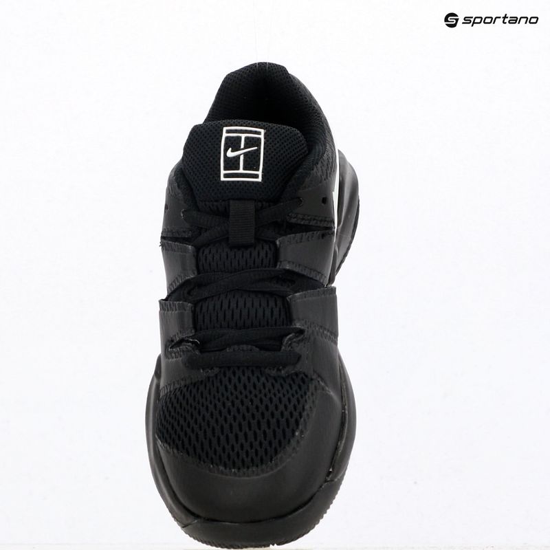 Detské tenisové topánky Nike Court Vapor X Jr black/volt/white 11