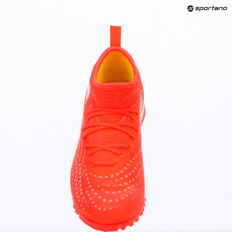 Futbalové kopačky PUMA Future 9 Match TT + Mid Jr glowing red/puma white/puma black/puma silver 10