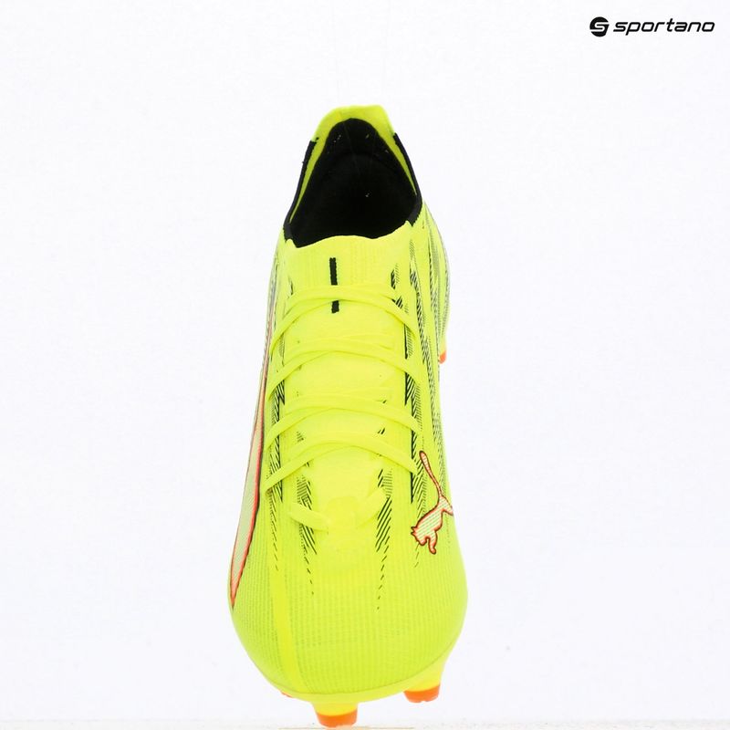 Futbalové kopačky PUMA Ultra 6 Match FG/AG yellow alert/puma black/glowing red/lime squeeze 10