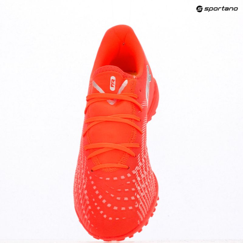 Futbalové kopačky PUMA Future 9 Play TT glowing red/puma white/puma black/puma silver 9