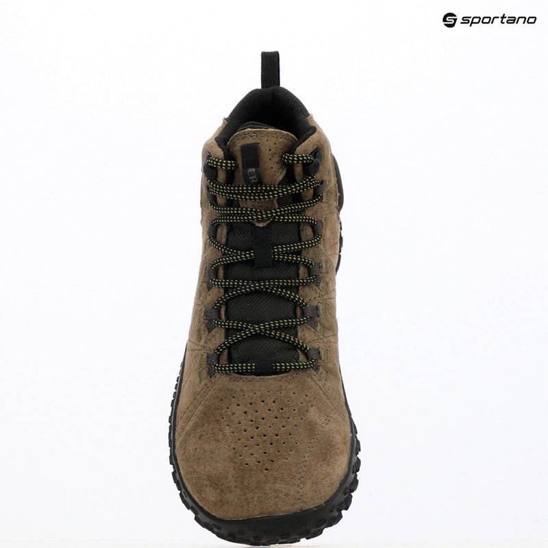 Pánske barefoot topánky Merrell Wrapt Mid WP olive/black 9