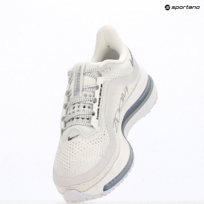 Dámske bežecké topánky Nike Pegasus Premium white/metallic silver/metallic silver 15