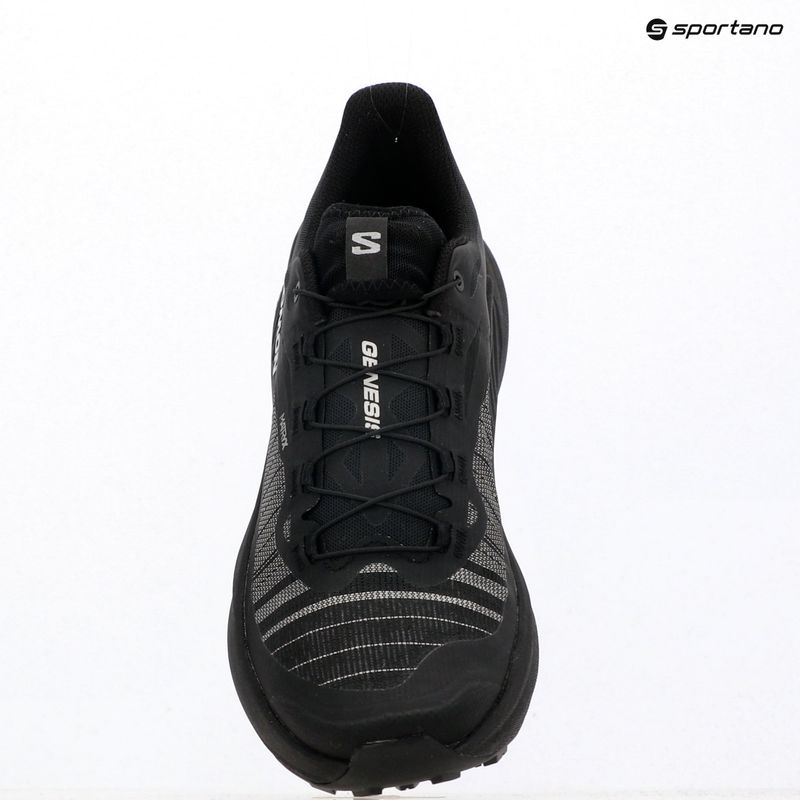 Pánske bežecké topánky Salomon Genesis black/black/silver 10