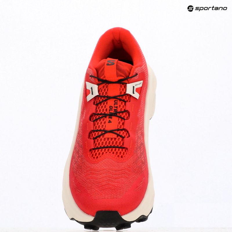 Pánske bežecké topánky Salomon Ultra Glide 4 riery red/vanilla ice/black 15