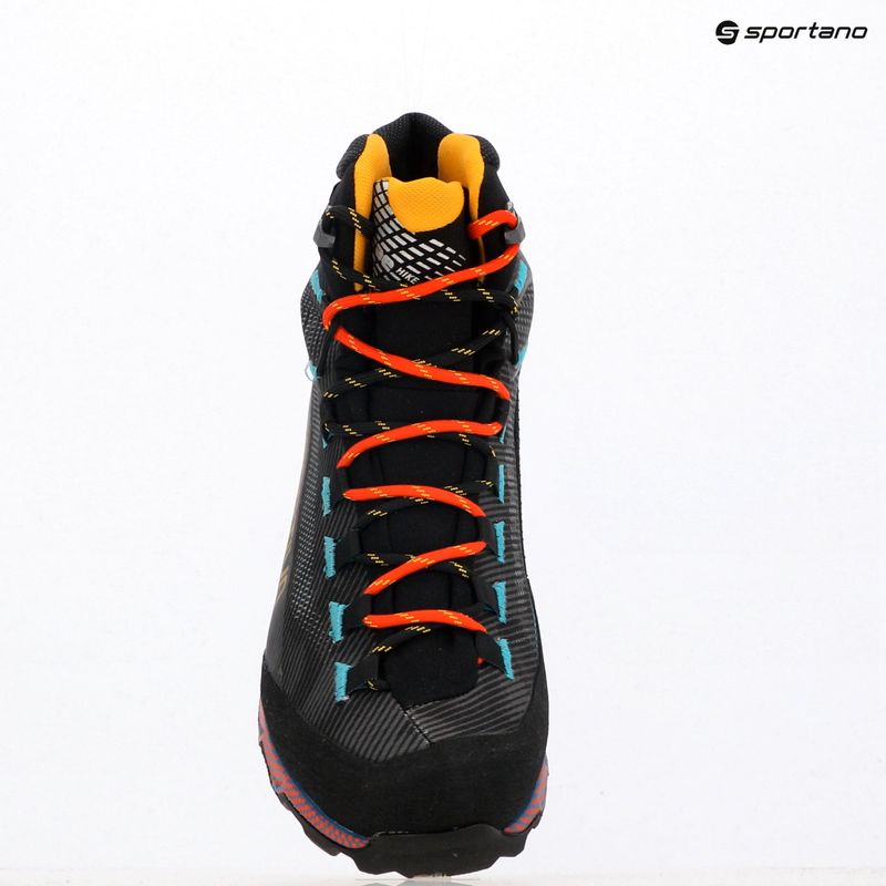Pánske trekingové topánky La Sportiva Aequalibrum Hike GTX carbon/tropic blue 9