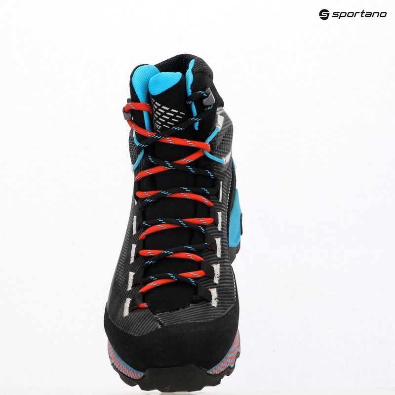Dámske trekingové topánky La Sportiva Aequalibrum Hike GTX carbon/malibu blue 9