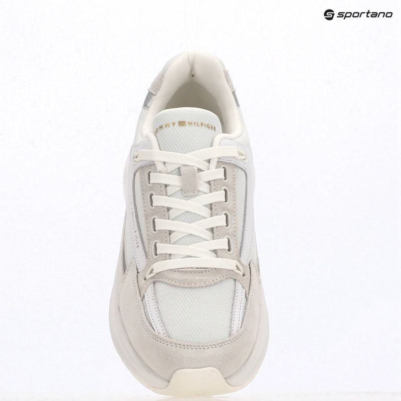 Dámske topánky Tommy Hilfiger Sporty Chic Runner biele 9