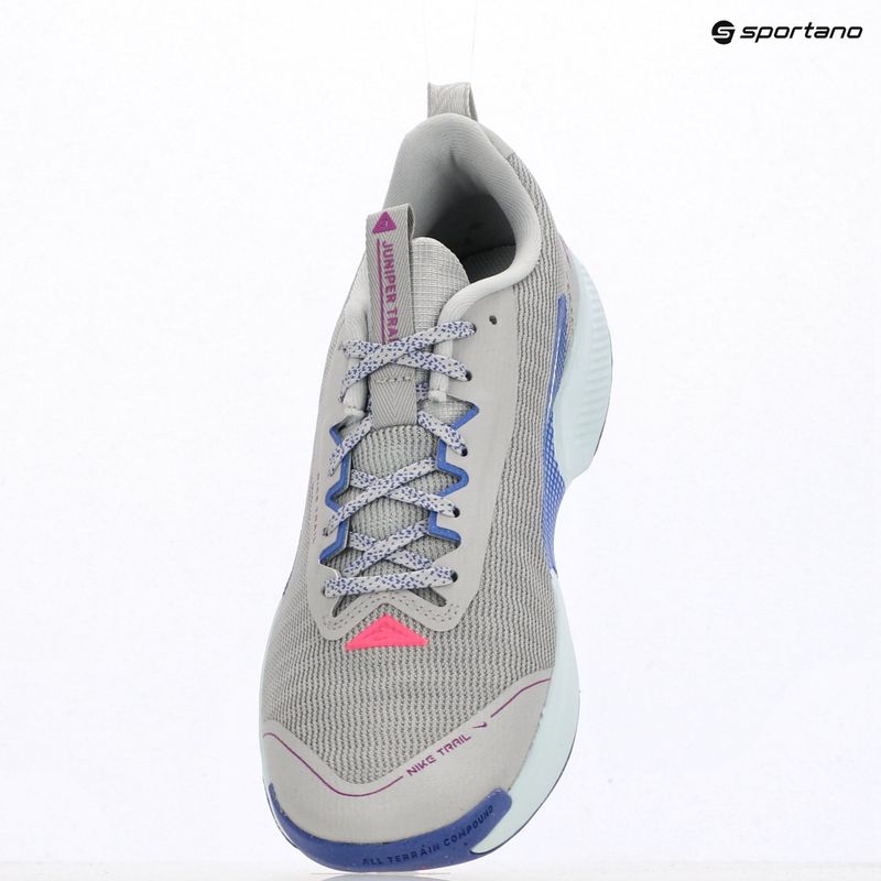 Dámske bežecké topánky Nike Juniper Trail 3 grey fog/sapphire/glacier blue 11