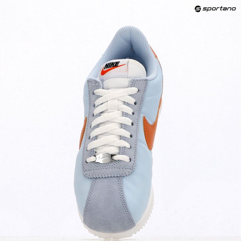 Dámske topánky Nike Cortez hydrogen blue/white/hot curry 13