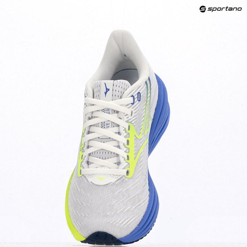 Dámske bežecké topánky Mizuno Wave Rider 29 white/lightning yellow/ultramarine 9