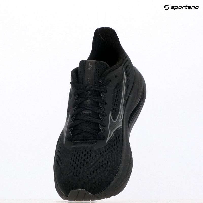 Dámske bežecké topánky Mizuno Wave Inspire 22 black/black sand/black 9