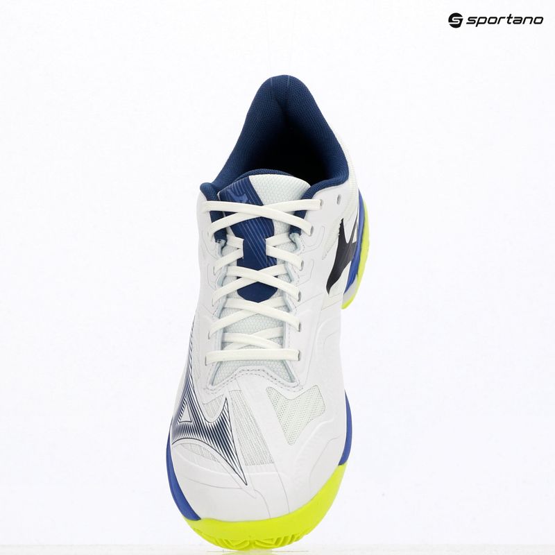Tenisové topánky Mizuno Wave Exceed Court CC white/dazzling blue/lightning 9