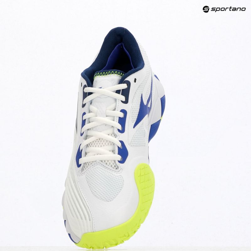 Tenisové topánky Mizuno Wave Enforce Tour 2 CC white/dazzling blue/lightning 9